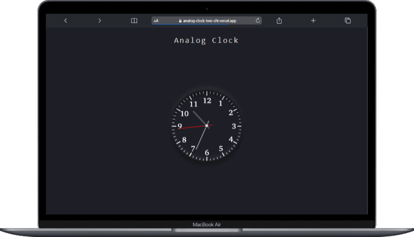 Analog Clock